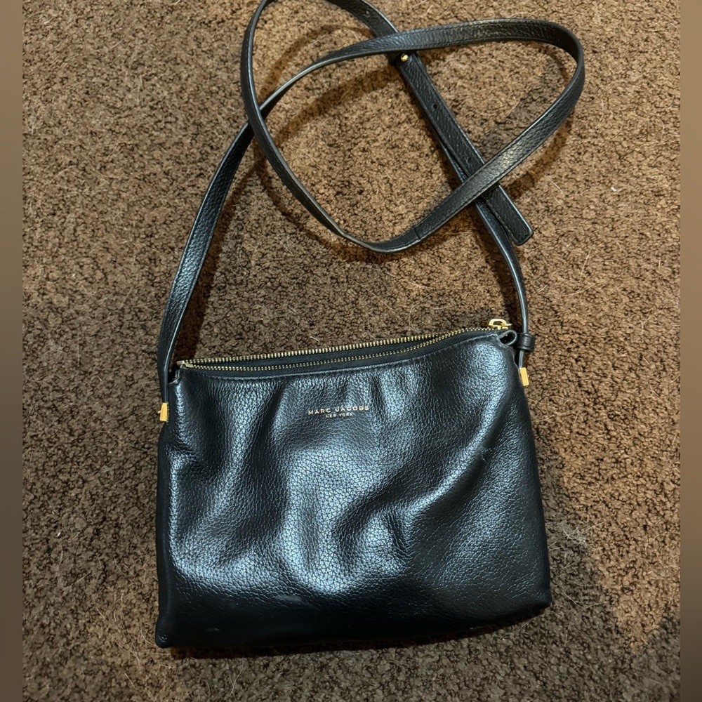 Black leather Marc Jacob’s bag!